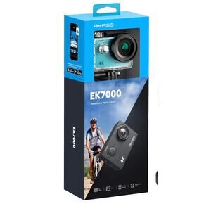 AKASO NWT EK7000 ACTION CAMERA SET